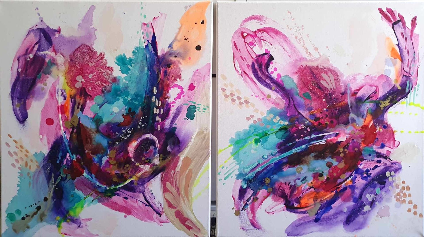 When I Was Young - Diptych